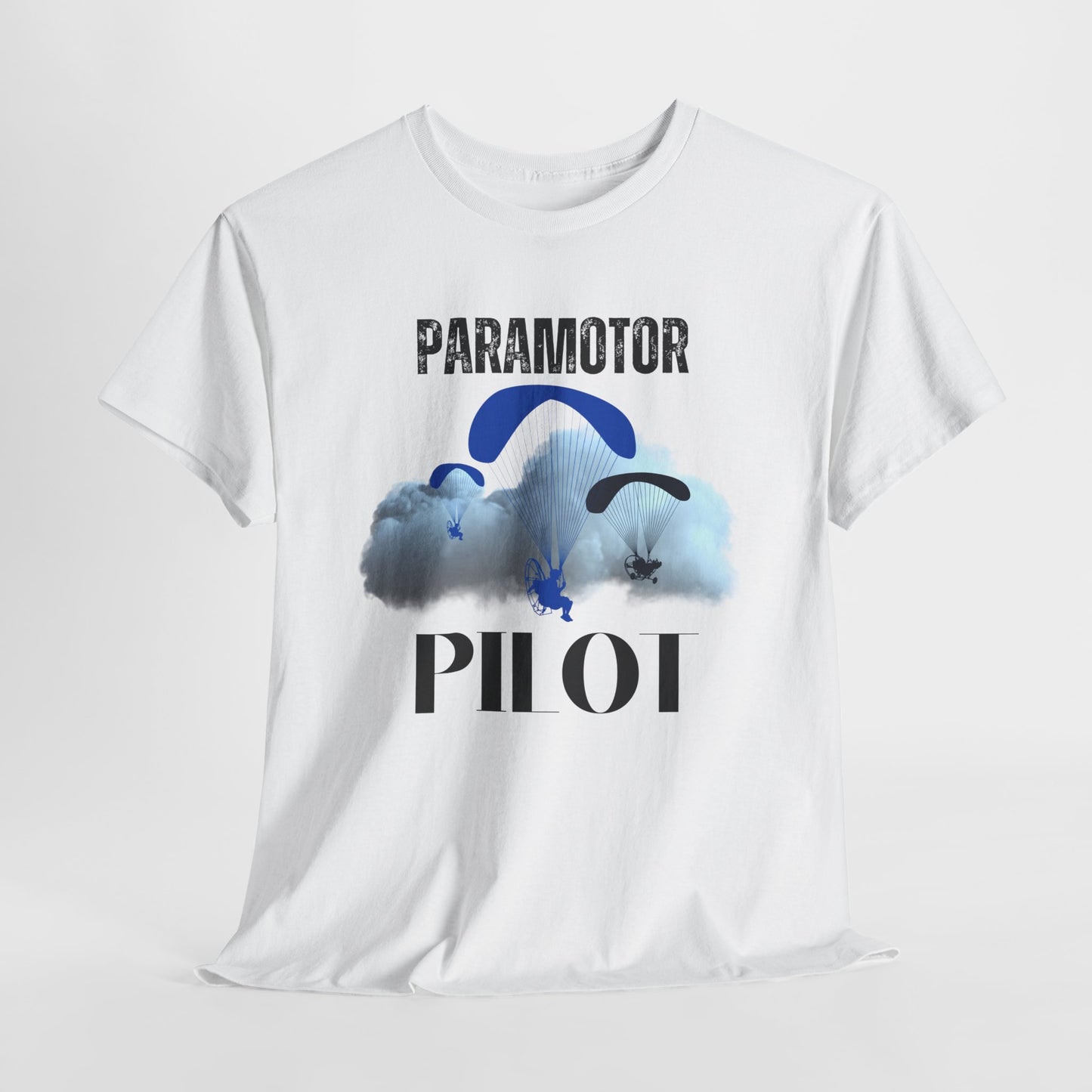 Paramotor Pilot Unisex Heavy Cotton Tee