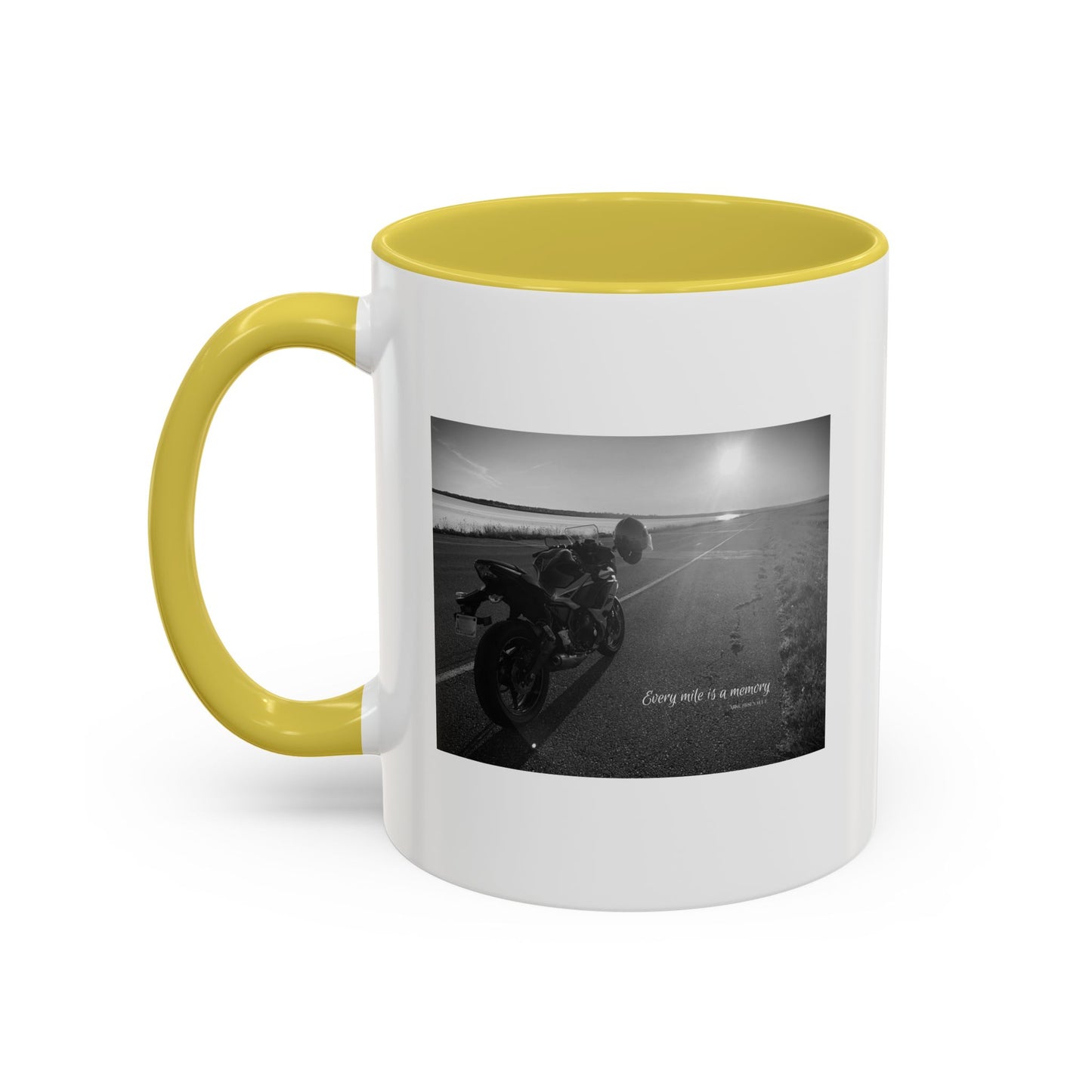 Every mile is a Memory / Colorful Mugs (11oz, 15oz)