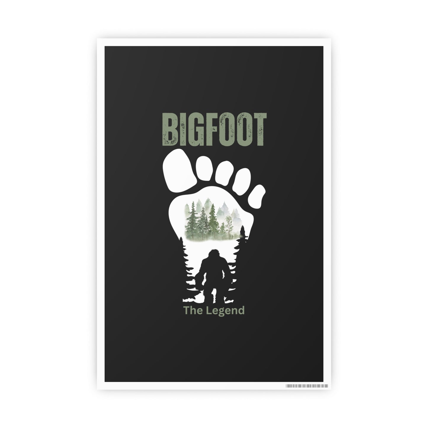BIGFOOT The Legend / Photo Art Paper Posters