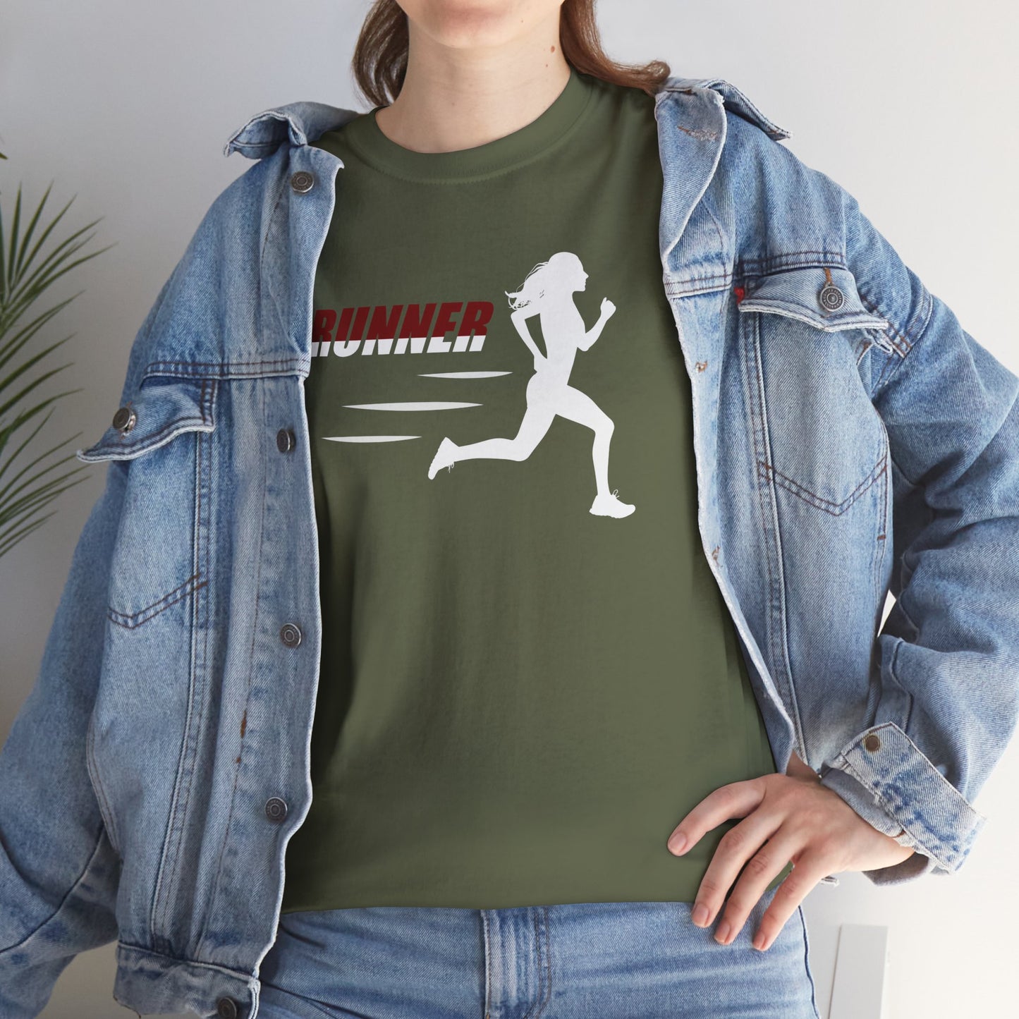 I am a Runner Unisex Heavy Cotton Tee