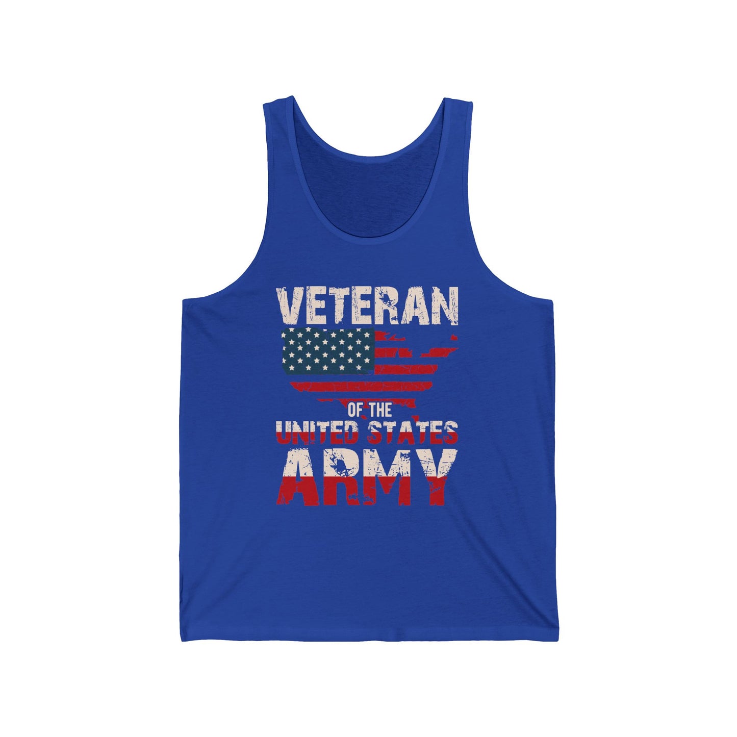 Veteran of the united states army / Unisex Jersey Tank