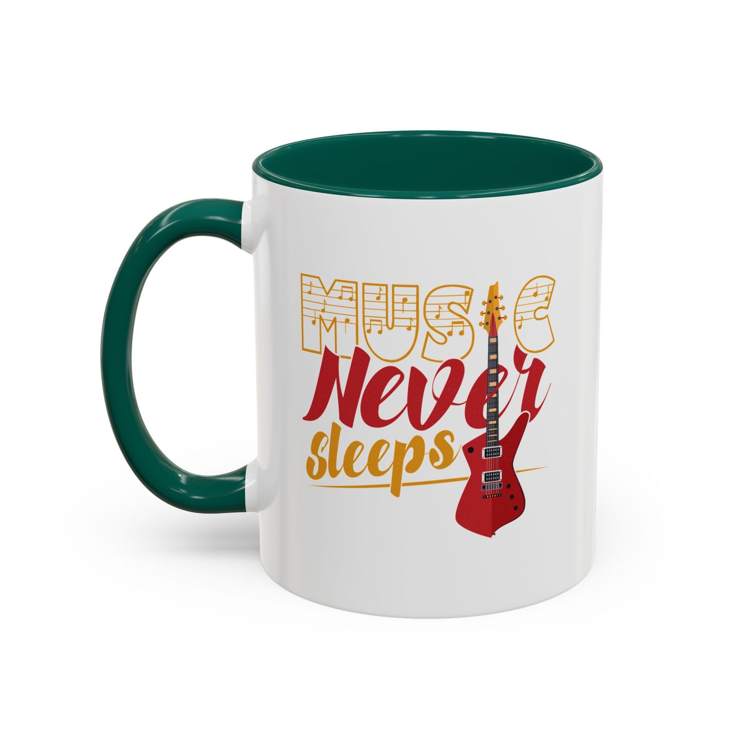 Music Never Sleeps / Colorful Mugs (11oz, 15oz)