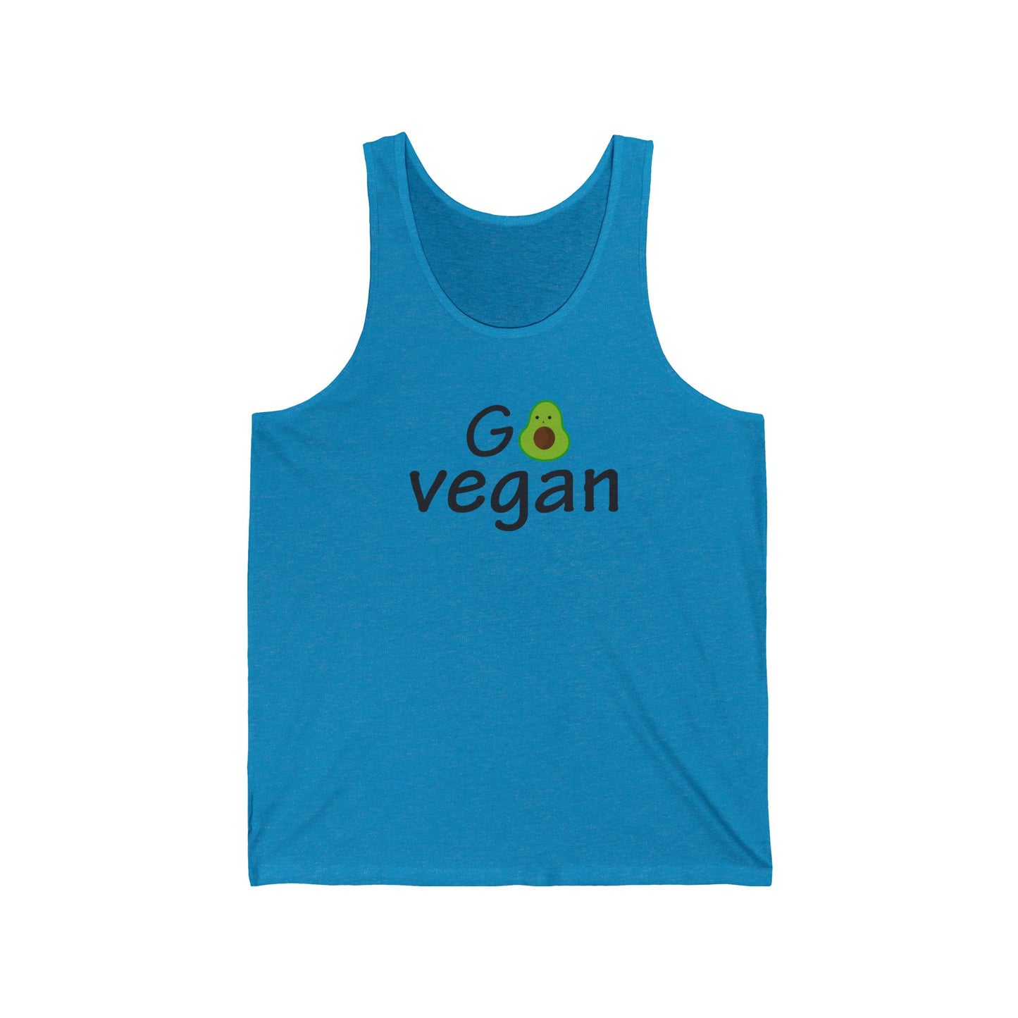 Go Vegan / Unisex Jersey Tank