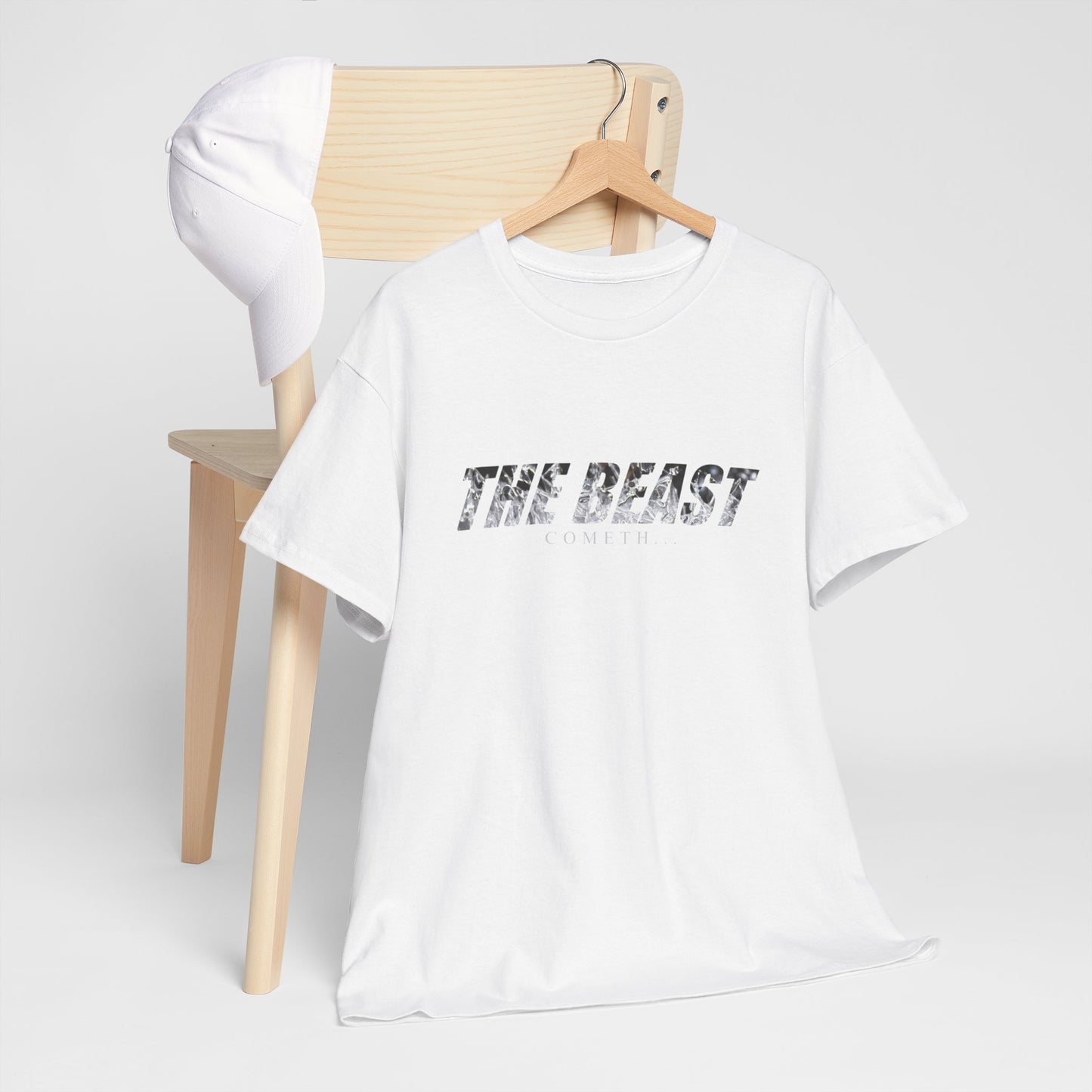 The beast cometh Unisex Heavy Cotton Tee