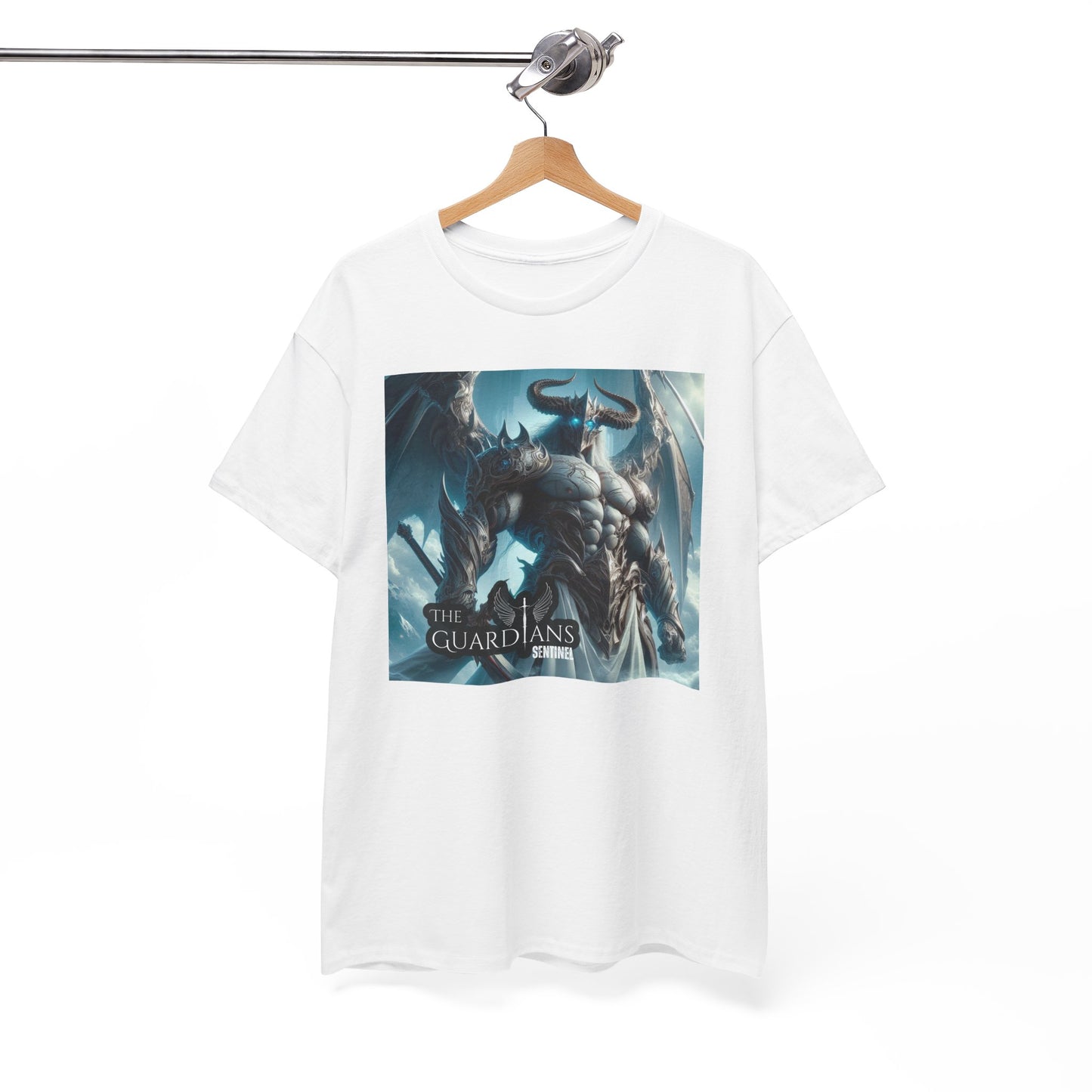 The Guardians Sentinel / Elite Unisex Heavy Cotton Tee (Made with AI)