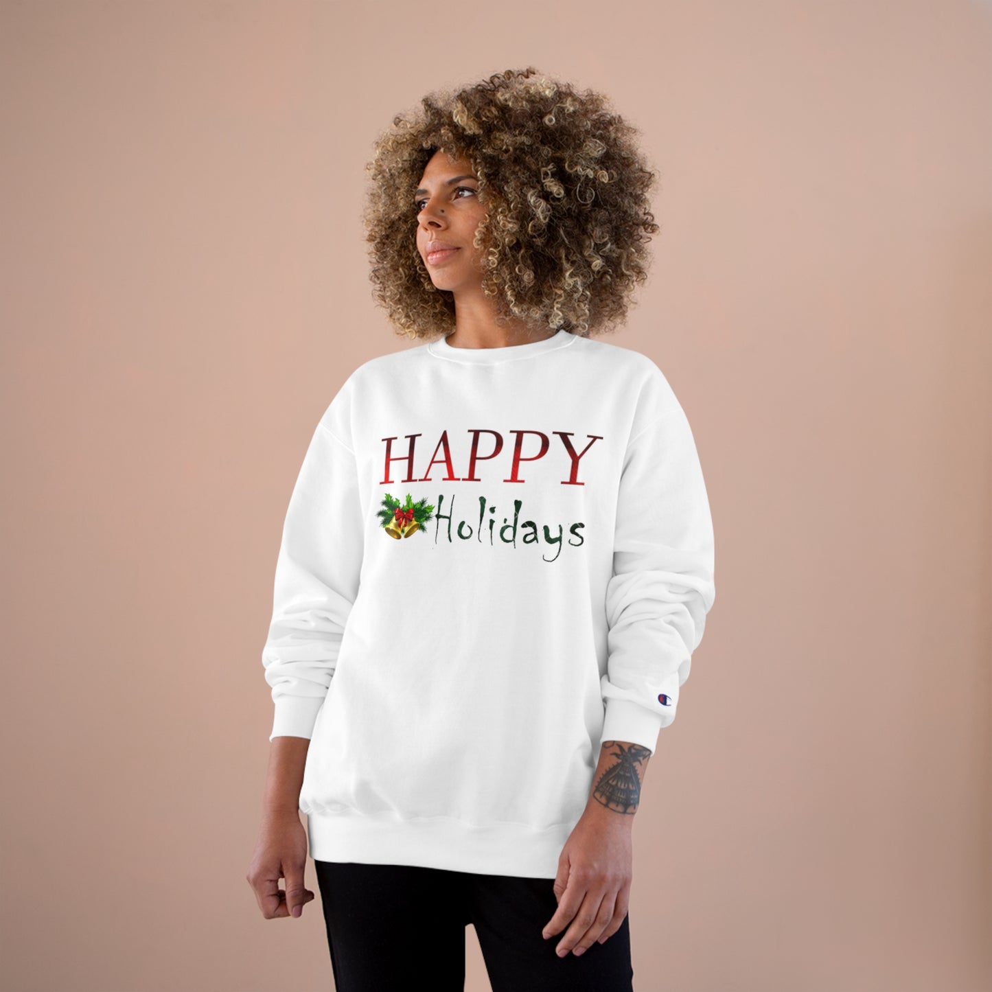 Happy Holidays / Champion Sweatshirt