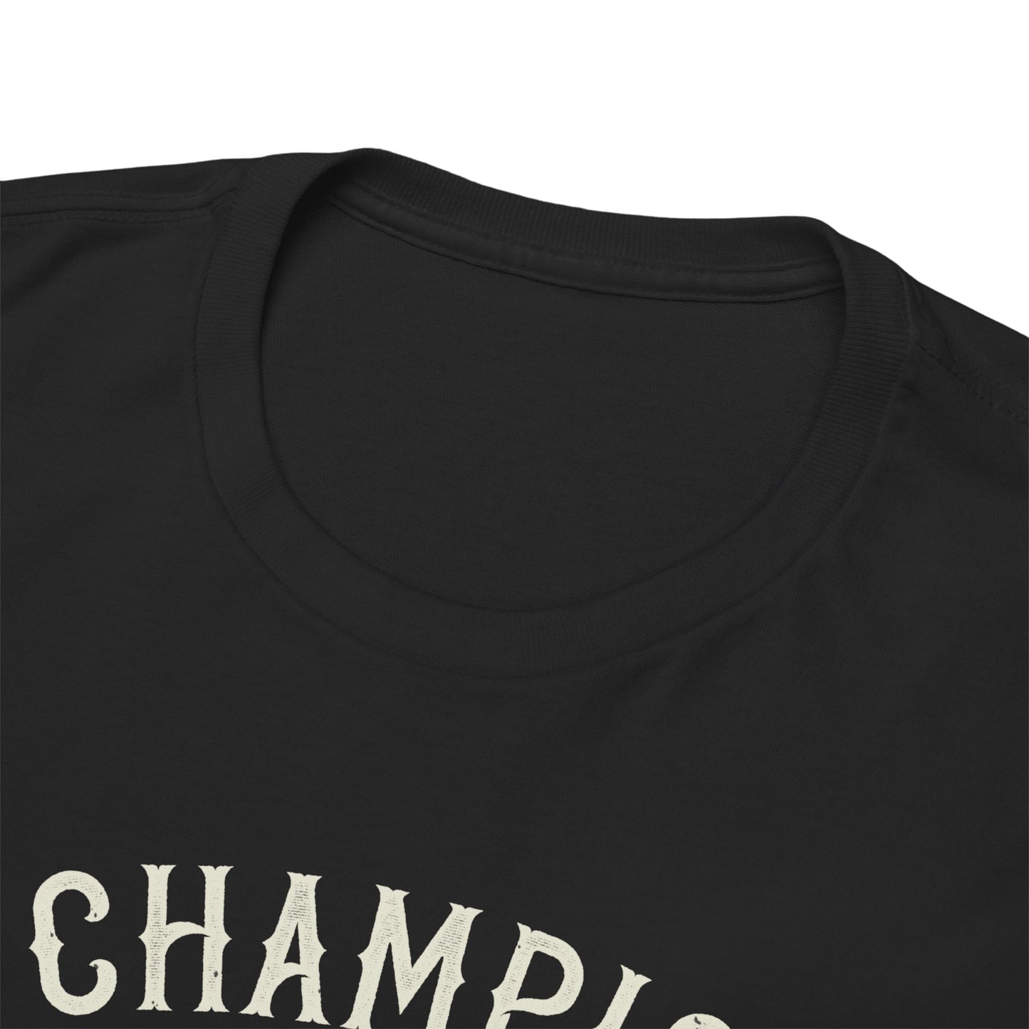 A champion is someone who gets up when he can't Unisex Heavy Cotton Tee