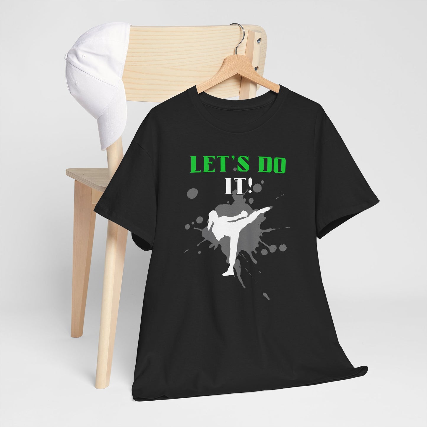 Let's Do It quote Unisex Heavy Cotton Tee