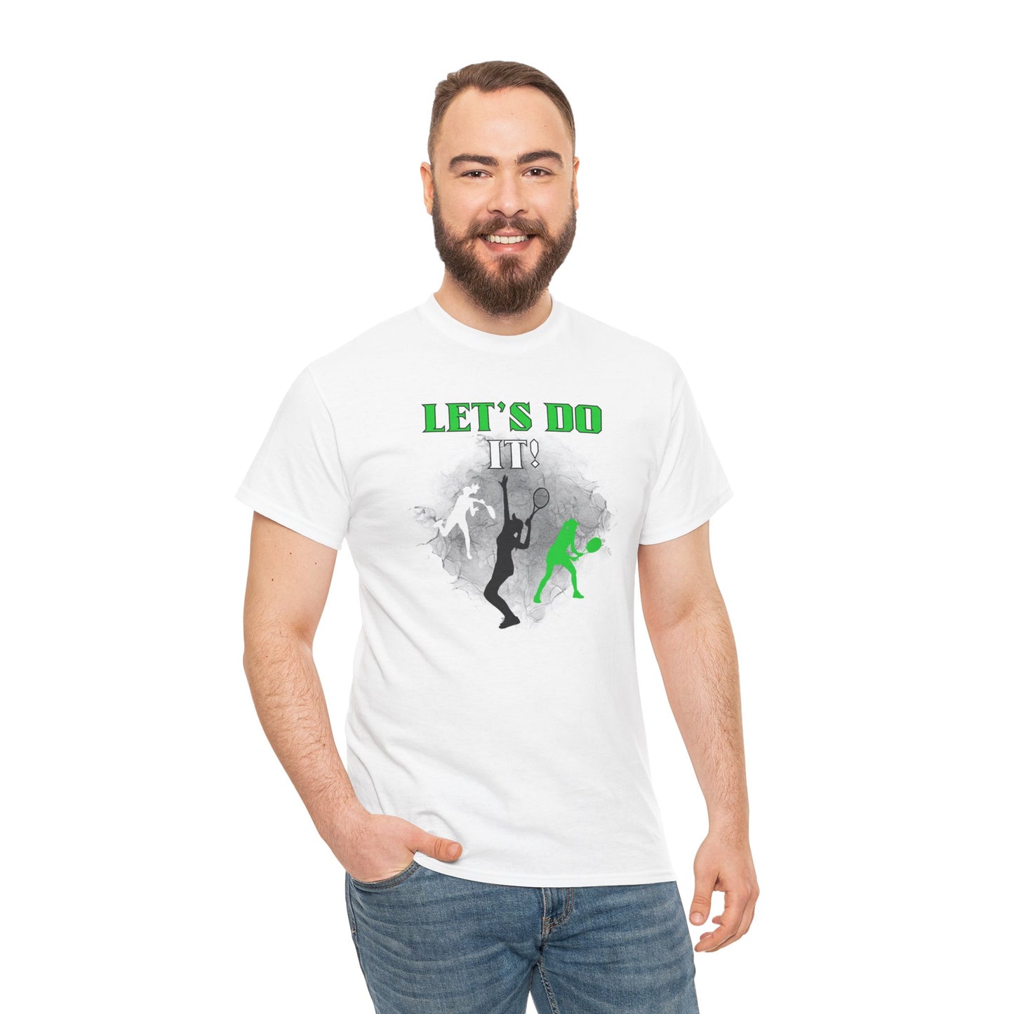 Let's Do It quote Unisex Heavy Cotton Tee