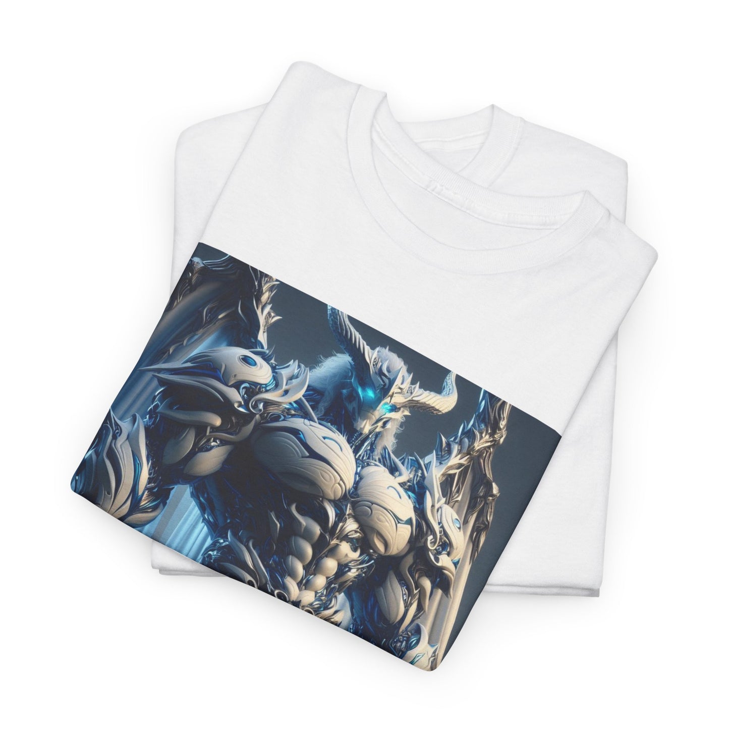 The Guardians Sentinel / Elite Unisex Heavy Cotton Tee (Made with AI)