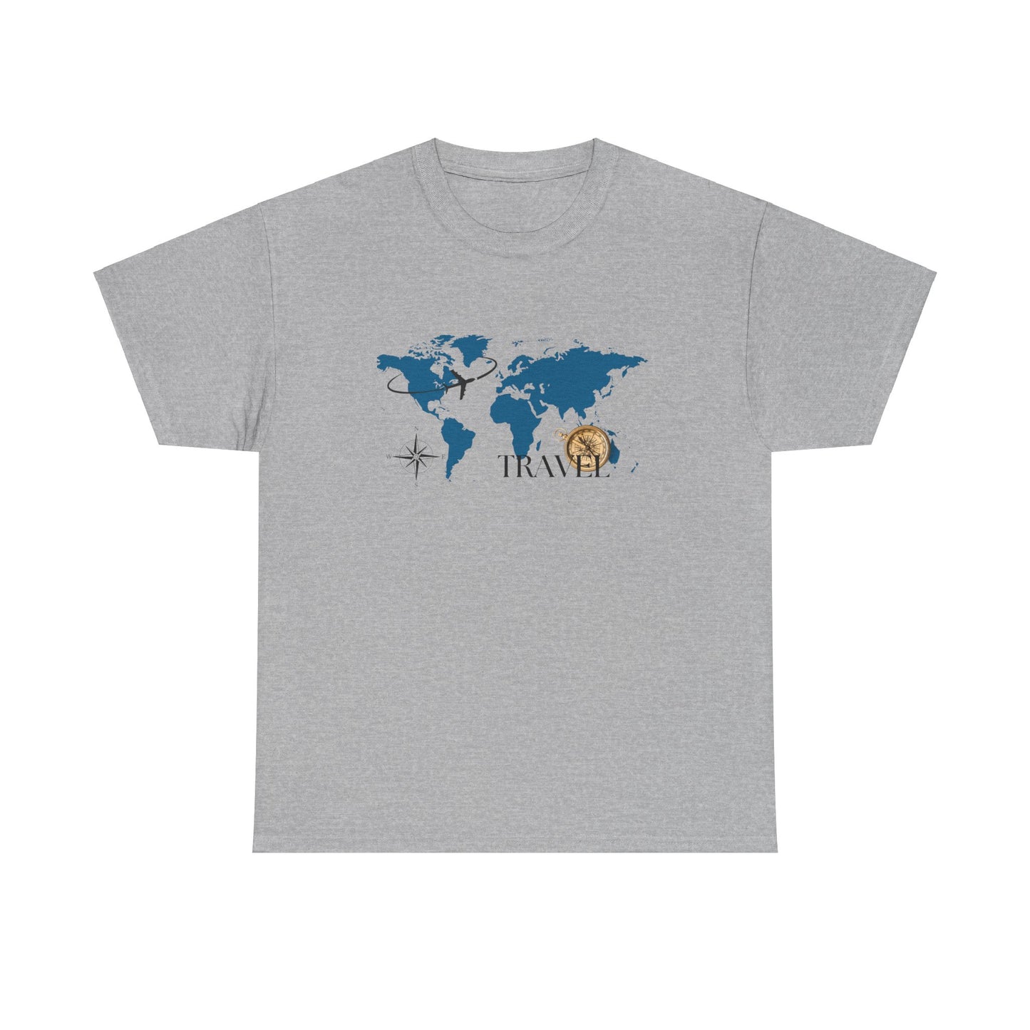 Travel Unisex Heavy Cotton Tee