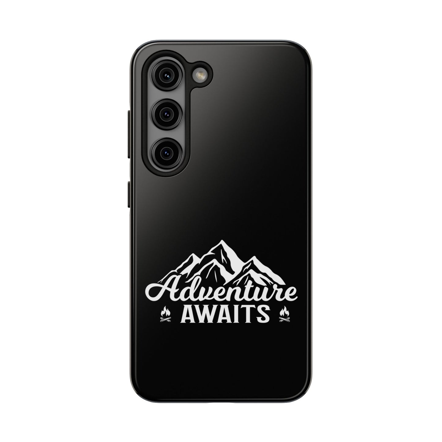 Adventure awaits (Camping)  / Tough Phone Cases