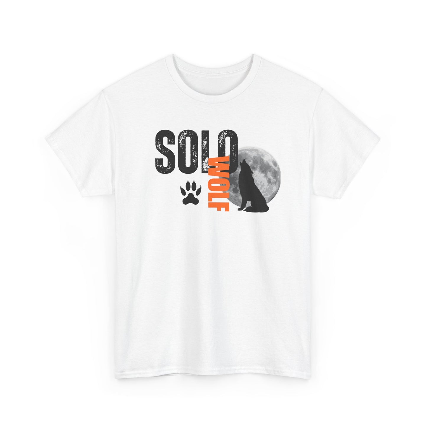 Solo Wolf Unisex Heavy Cotton Tee