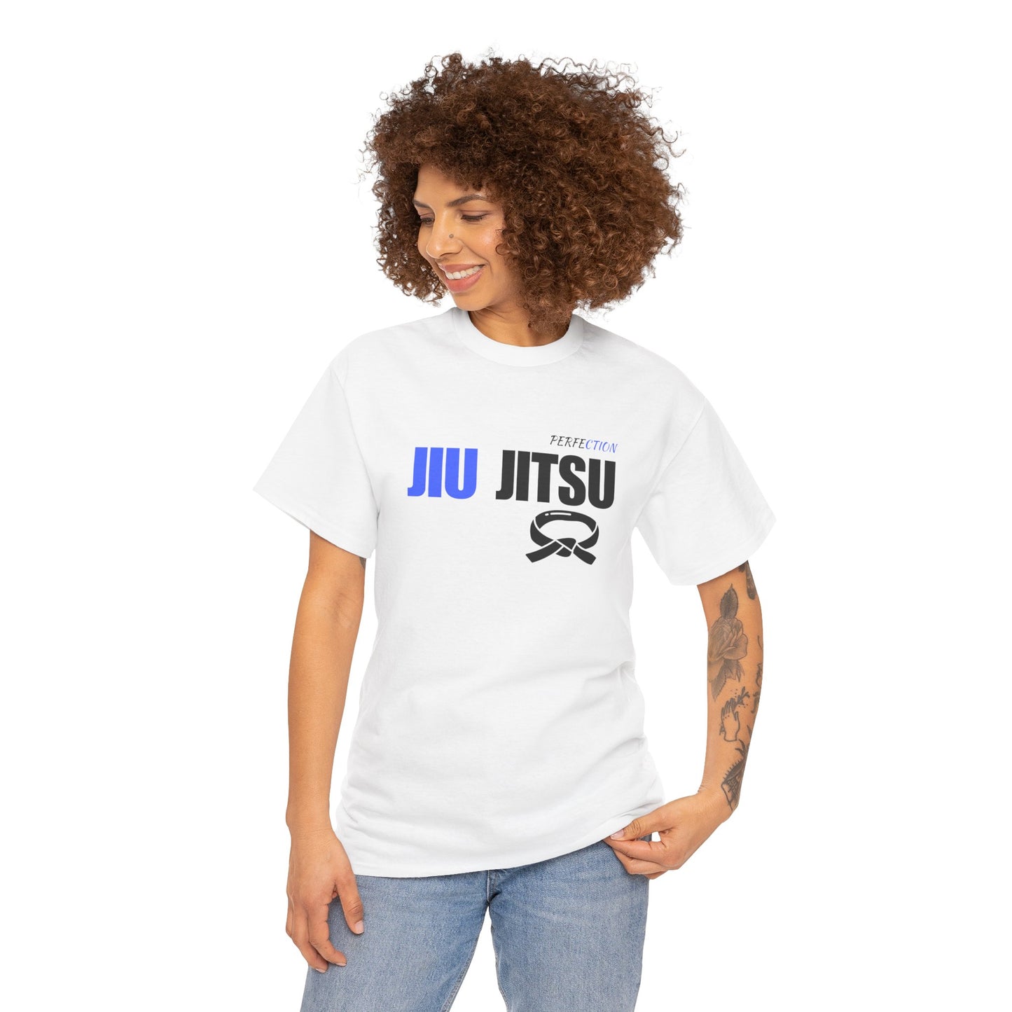 Jiu Jitsu Perfection Unisex Heavy Cotton Tee