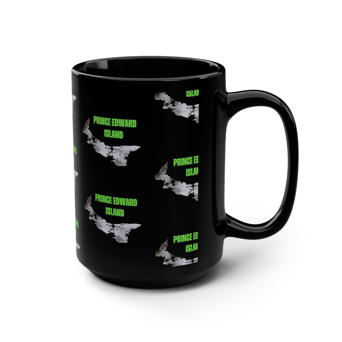 Prince Edward Island / Black Mug, 15oz