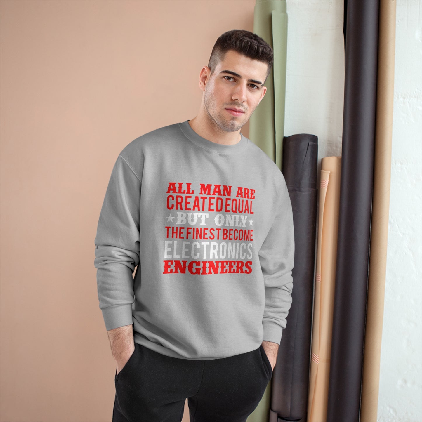 All men are created equal (Engineer) / Champion Sweatshirt