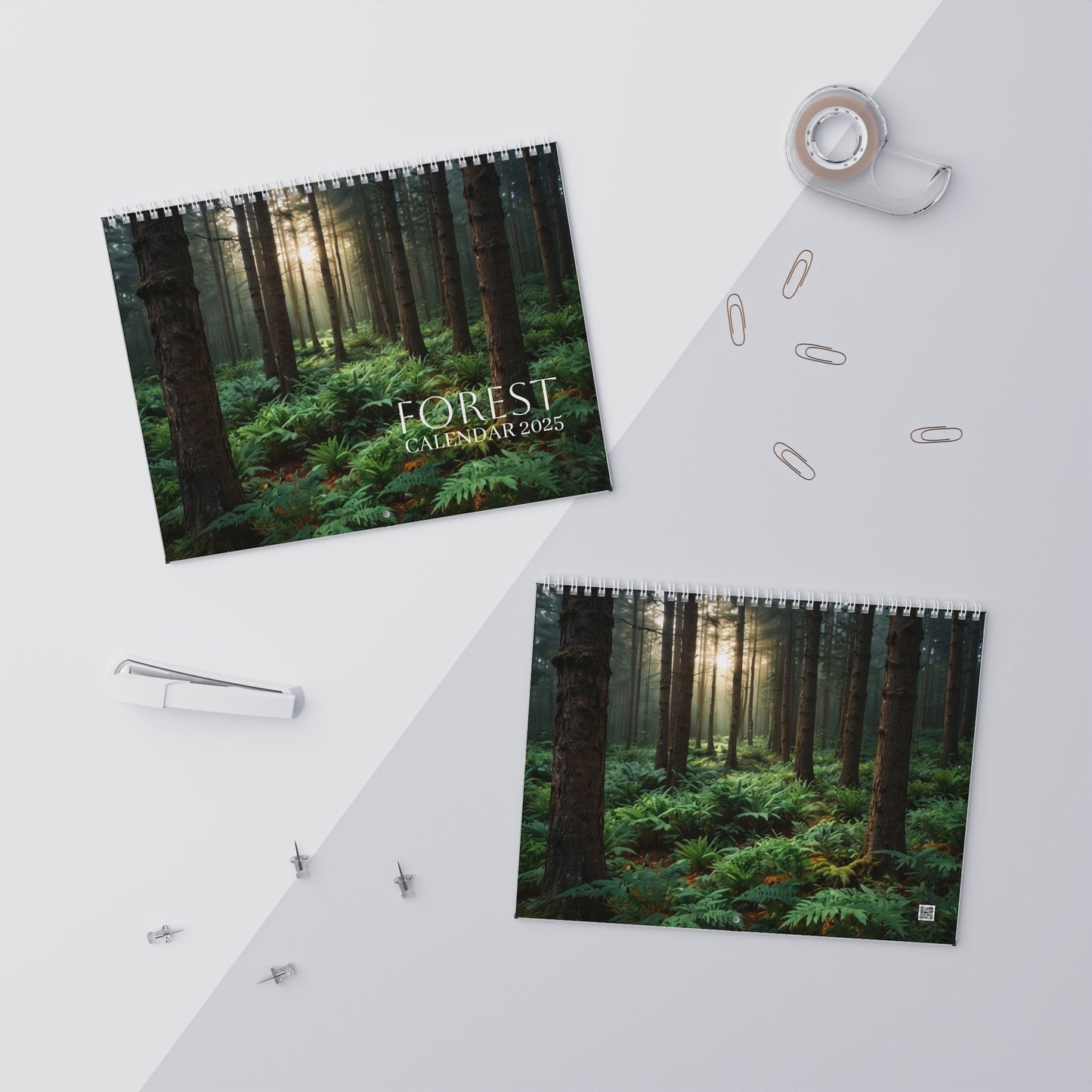 AI Forest Paintings  / Wall Calendars (2025)