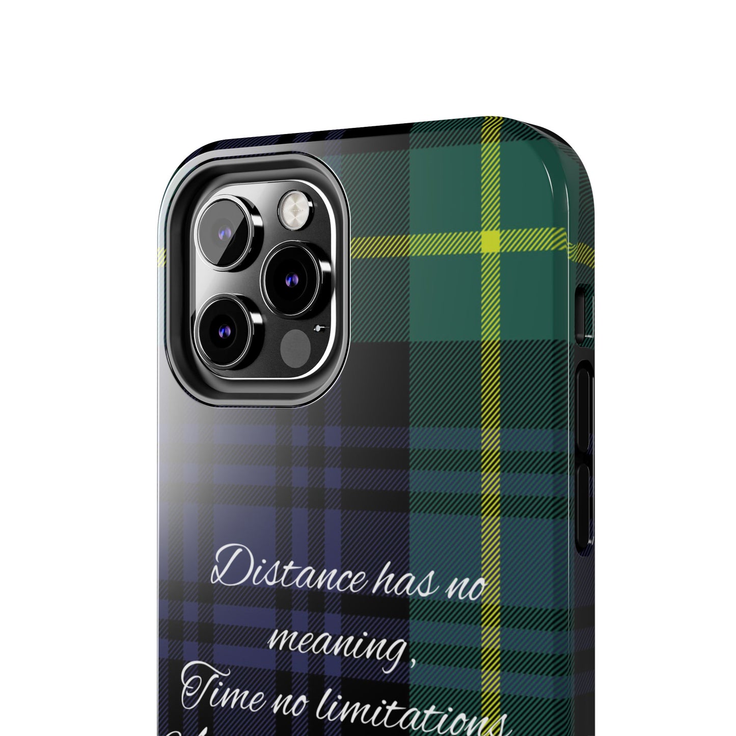 Green plaid version / Tough Phone Cases