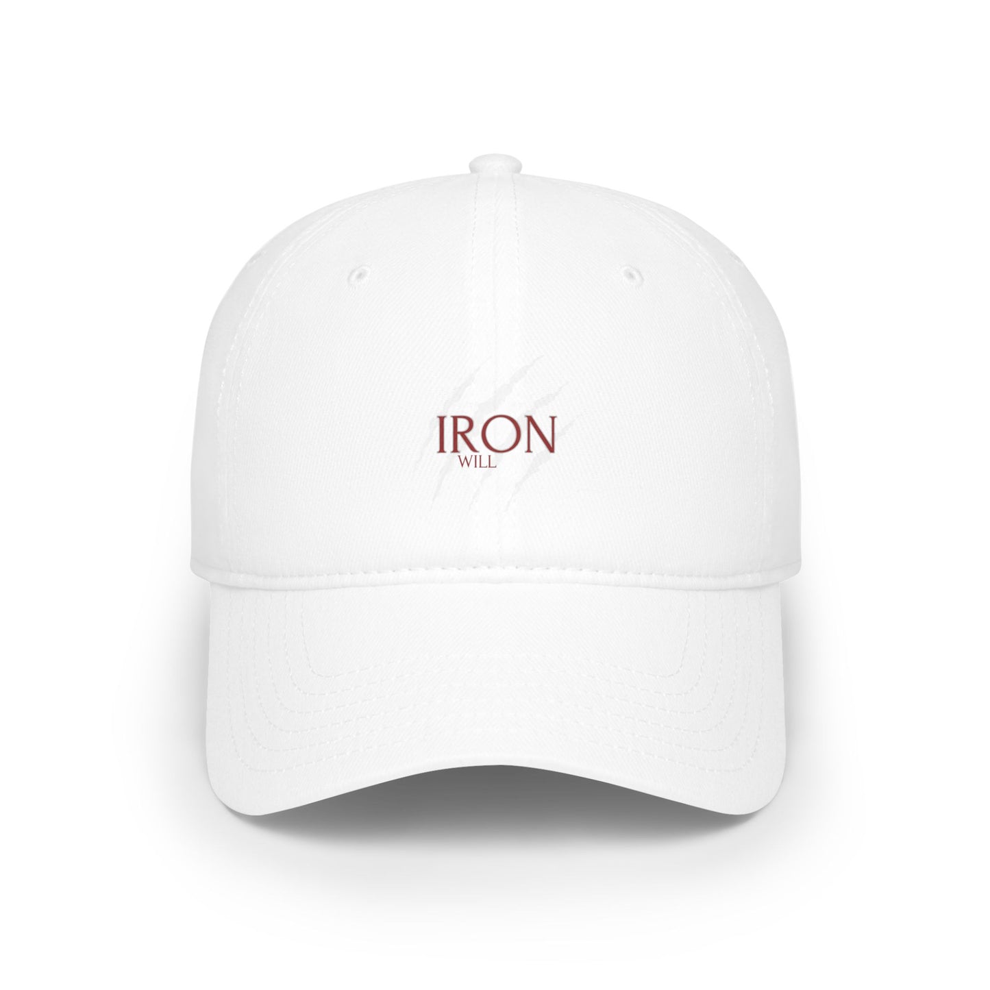 Iron Will / Low Profile Baseball Cap