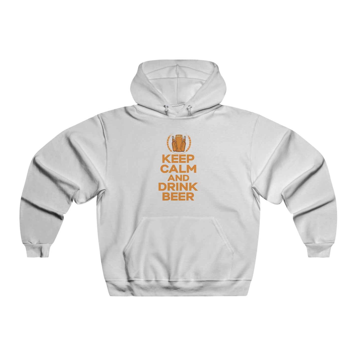 Keep calm and drink beer / Men's NUBLEND® Hooded Sweatshirt