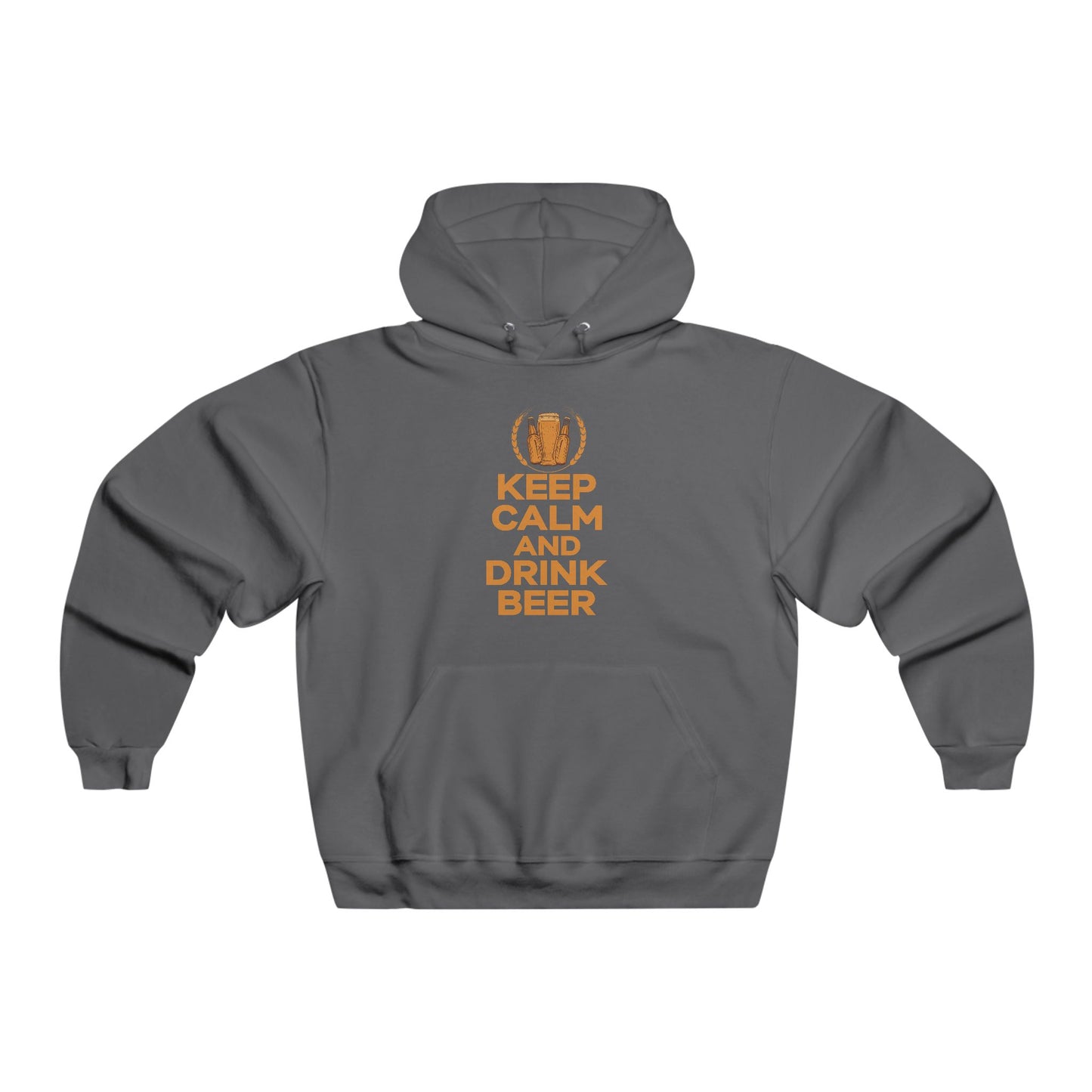 Keep calm and drink beer / Men's NUBLEND® Hooded Sweatshirt