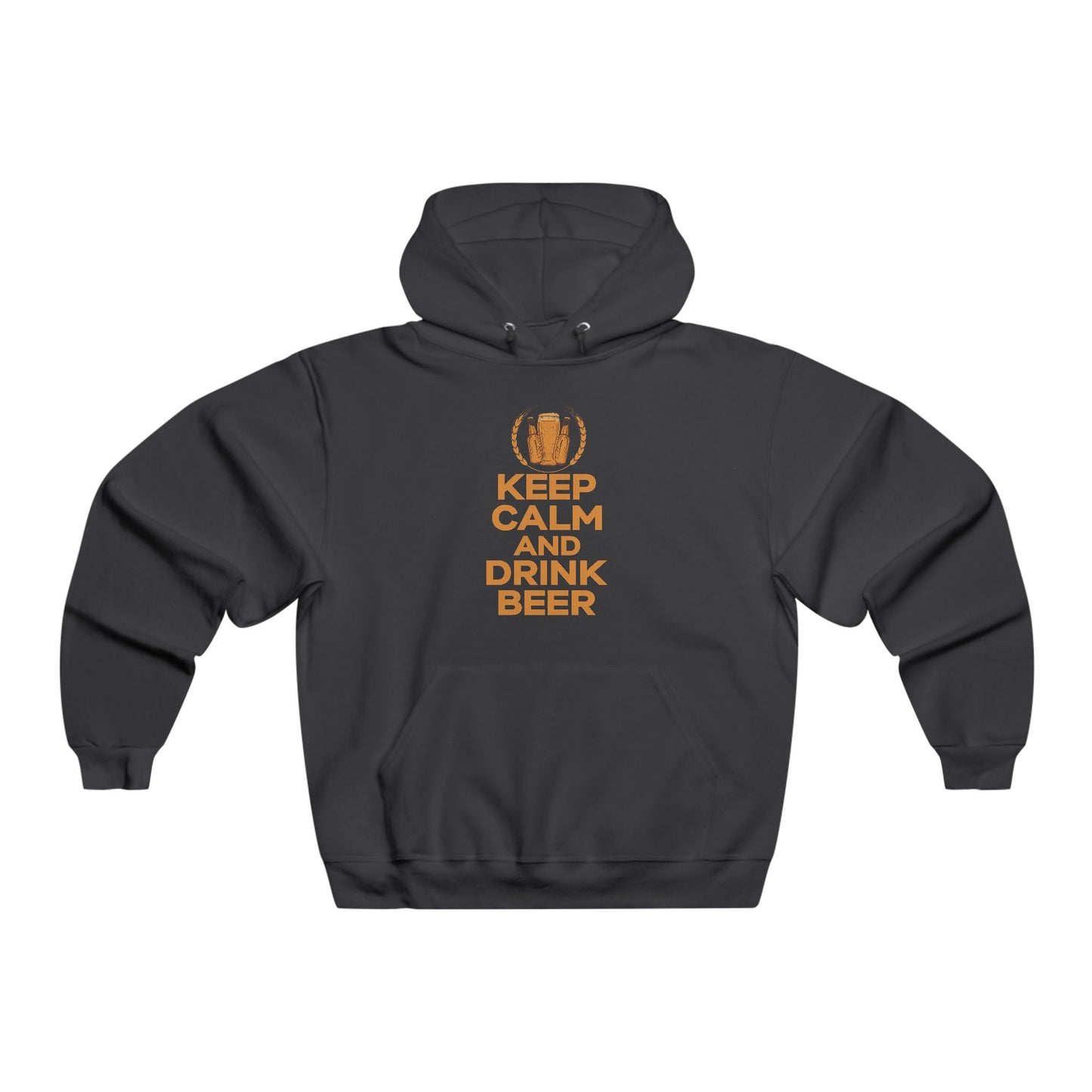 Keep calm and drink beer / Men's NUBLEND® Hooded Sweatshirt