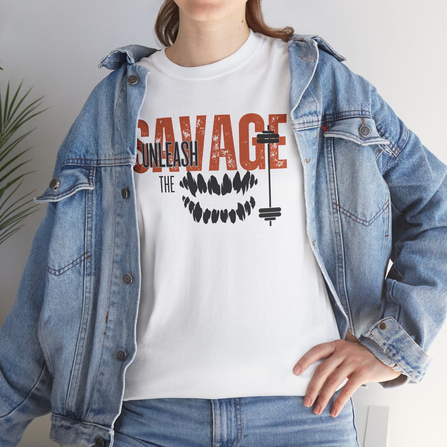 Unleash The Savage Unisex Heavy Cotton Tee