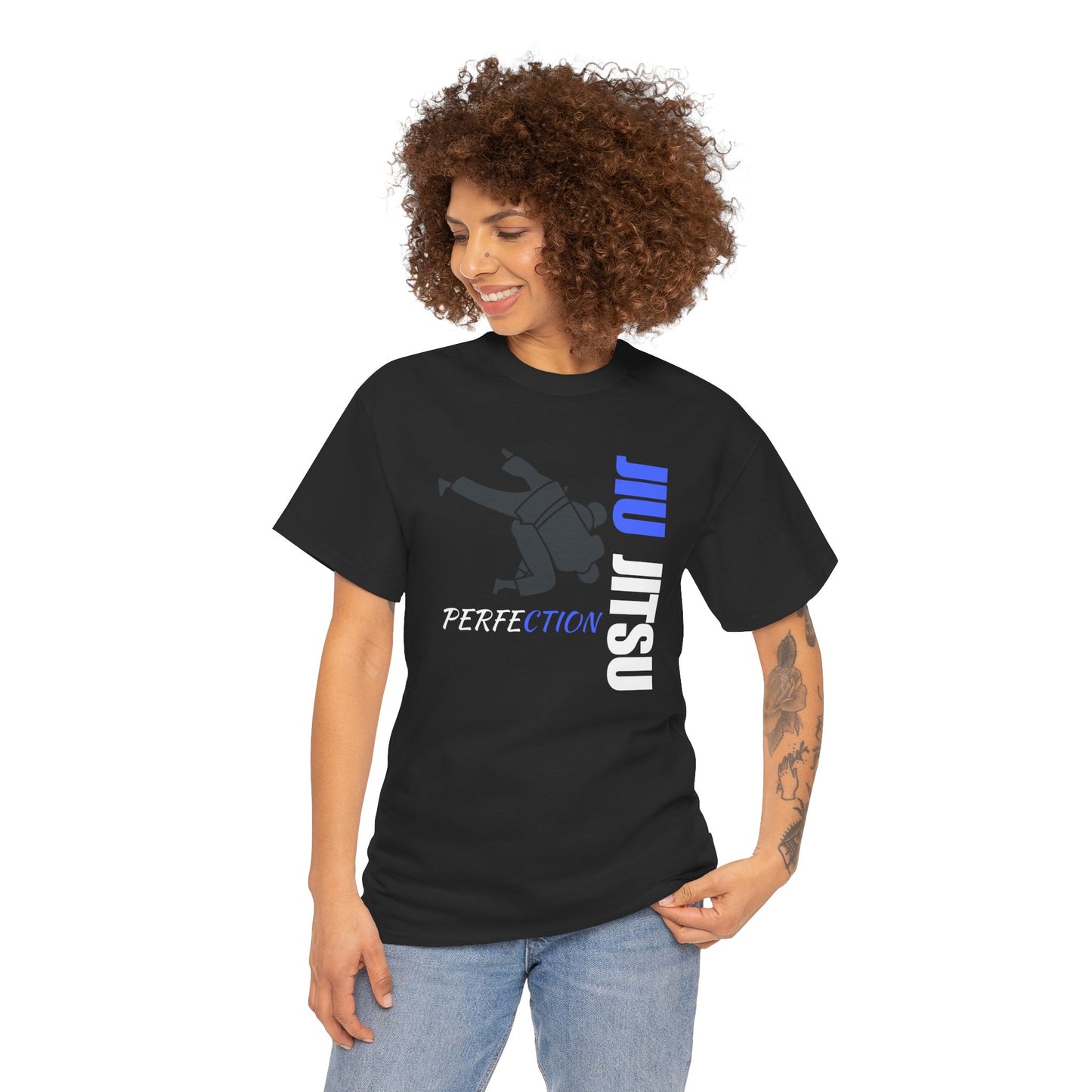 Jiu Jitsu Perfection Unisex Heavy Cotton Tee