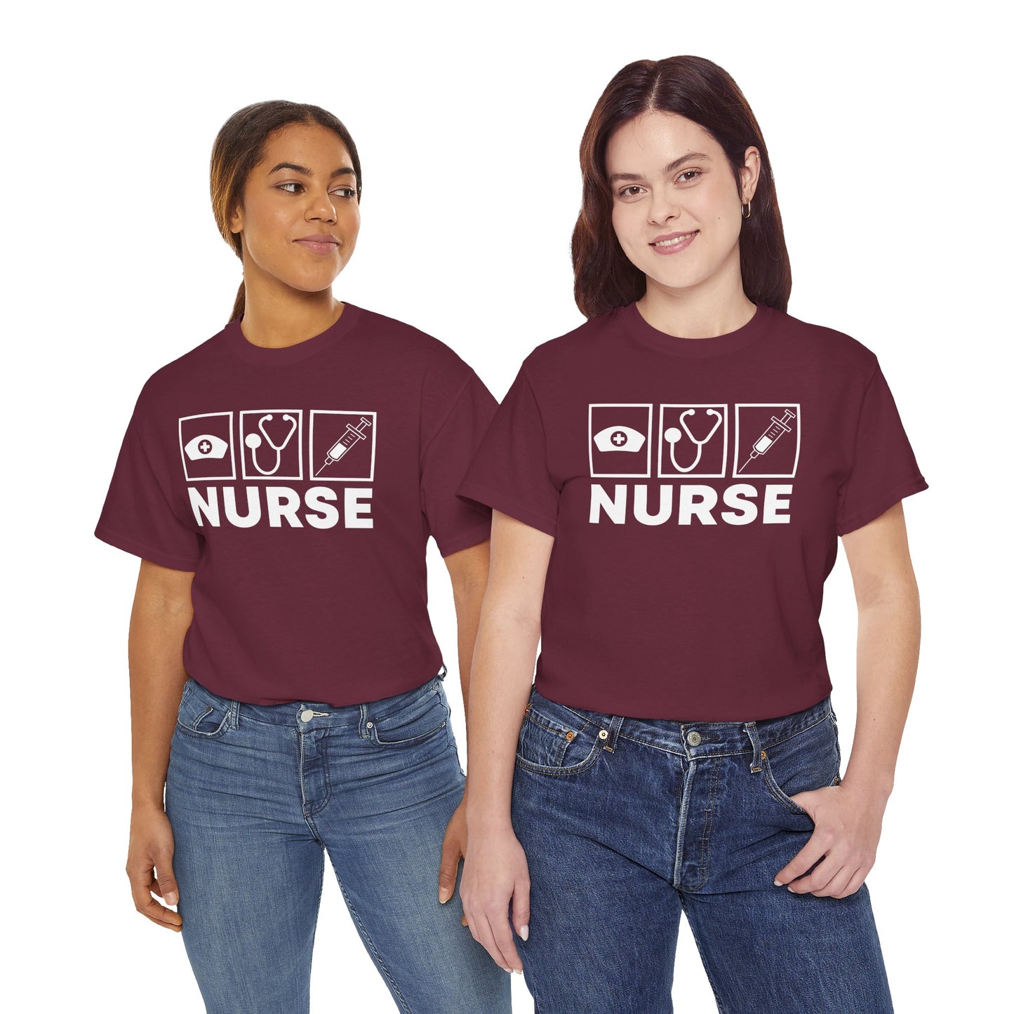 Nurse Unisex Heavy Cotton Tee