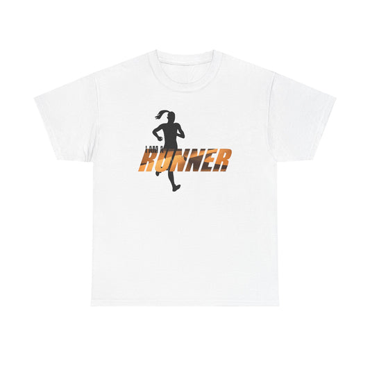 I am a Runner Unisex Heavy Cotton Tee