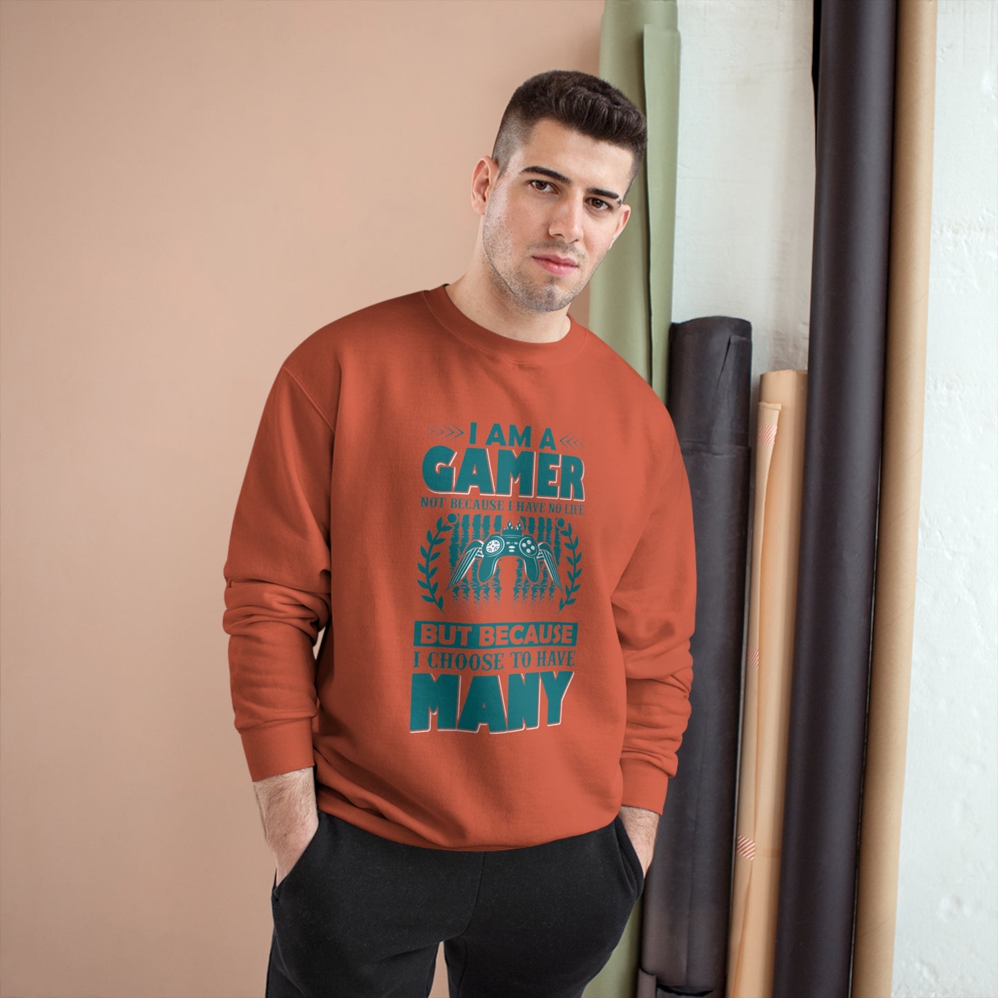 I am a GAMER / Champion Sweatshirt