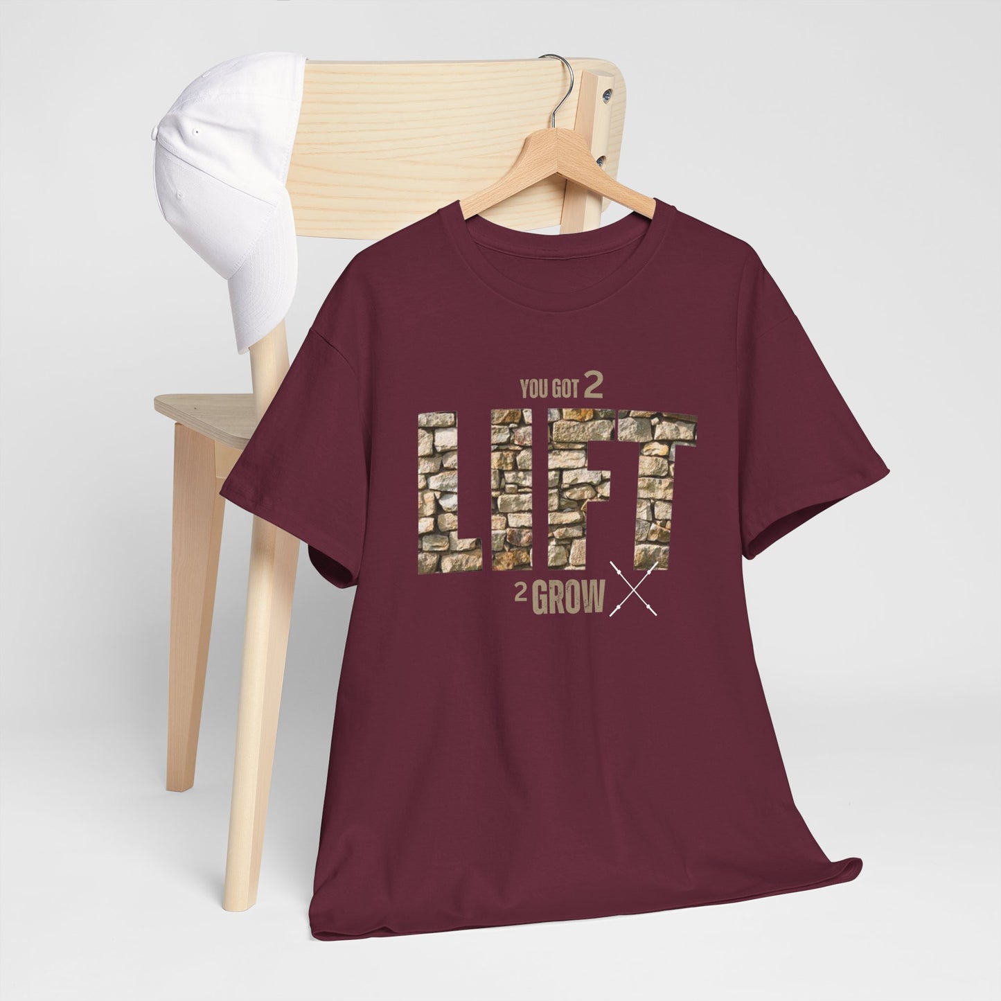 You have 2 LIFT 2 grow Unisex Heavy Cotton Tee