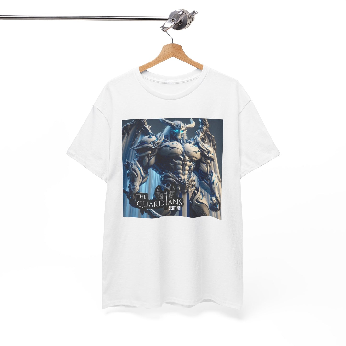 The Guardians Sentinel / Elite Unisex Heavy Cotton Tee (Made with AI)