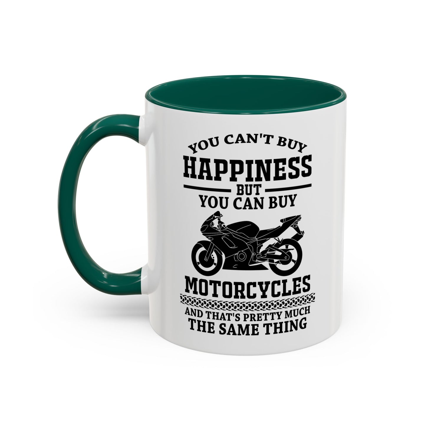 You can't buy happiness but you can by motorcycles... / Colorful Mugs (11oz, 15oz)