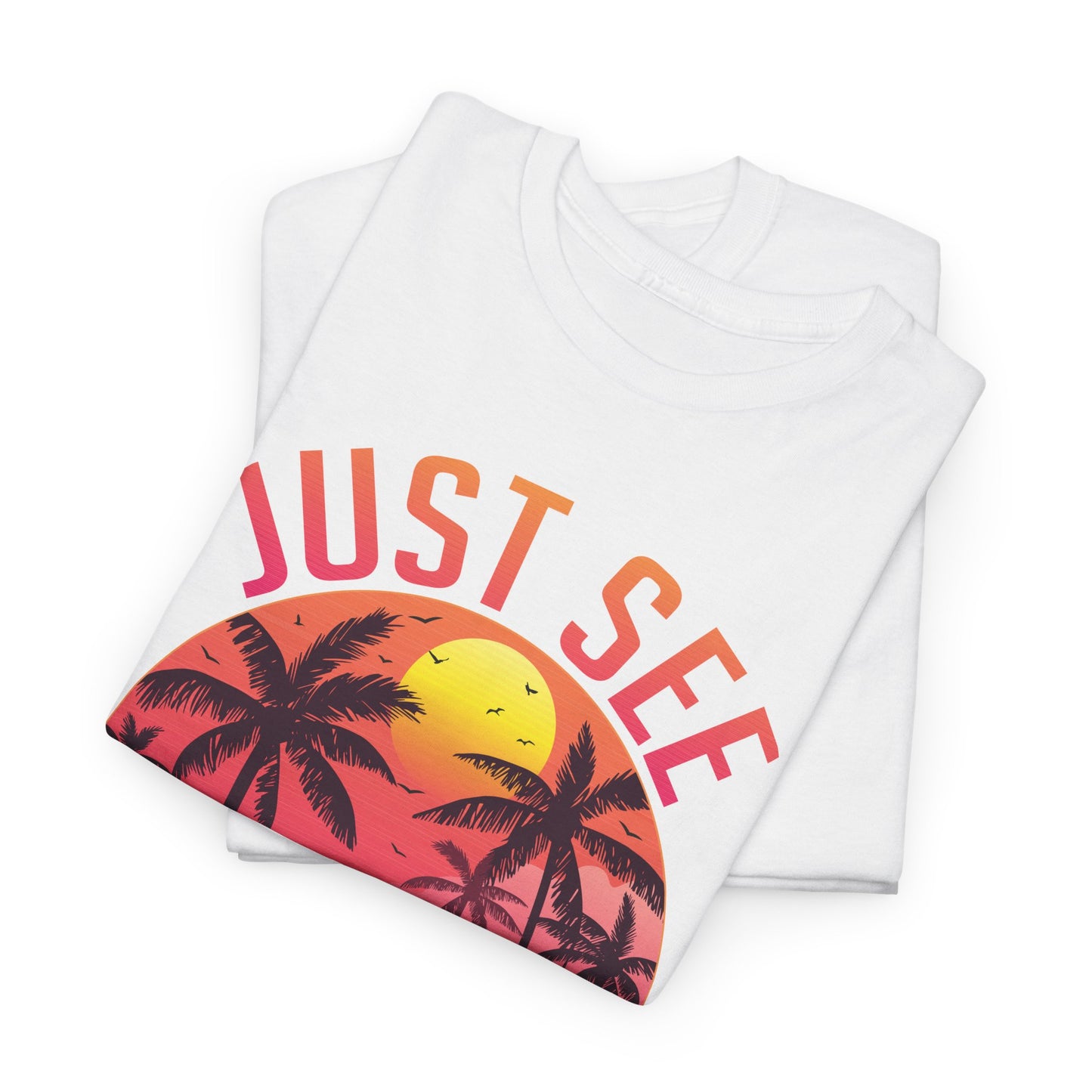 Just See Yourself / Summer Unisex Heavy Cotton Tee