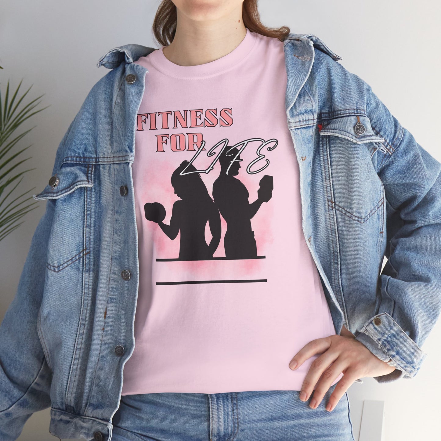 Fitness for Life Unisex Heavy Cotton Tee