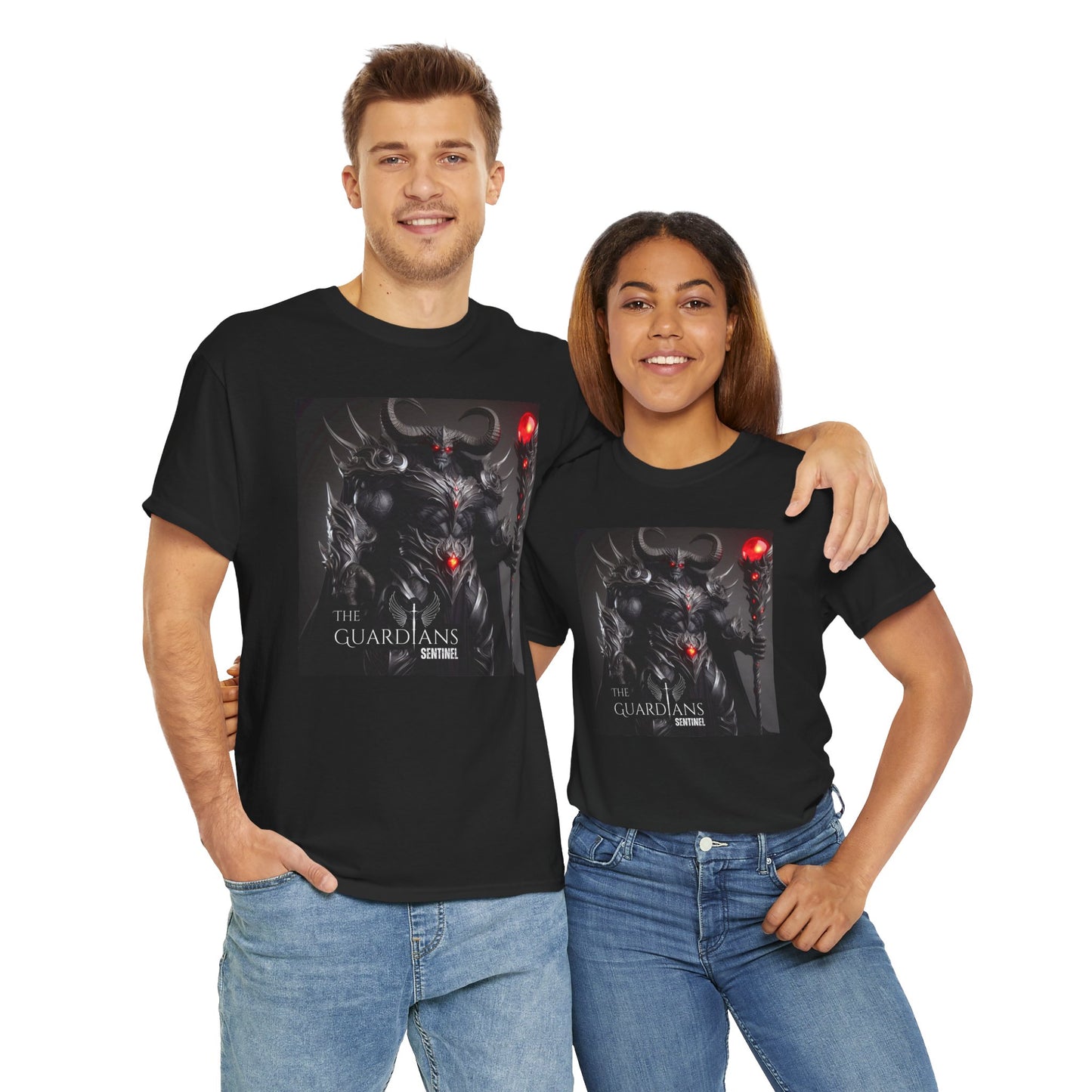 The Guardians Sentinel Unisex Heavy Cotton Tee (Made with AI)