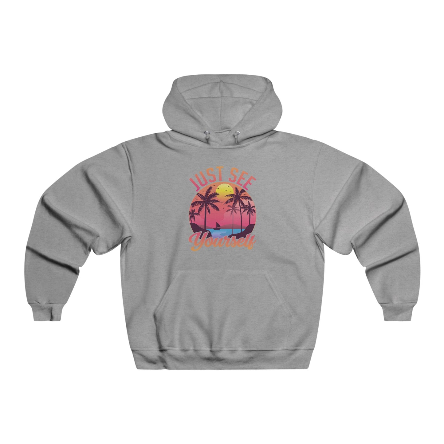 Just see yourself / Men's NUBLEND® Hooded Sweatshirt