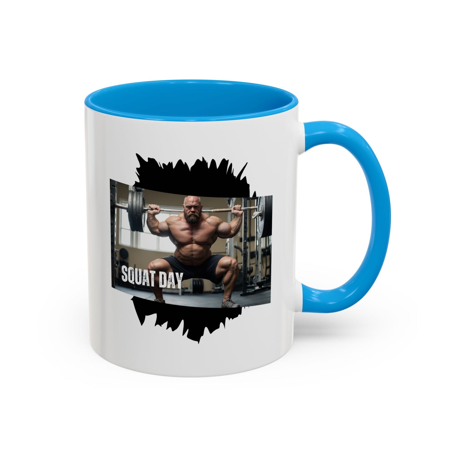 Squat Day / Colorful Mugs (11oz, 15oz)