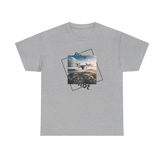 Drone Pilot Unisex Heavy Cotton Tee