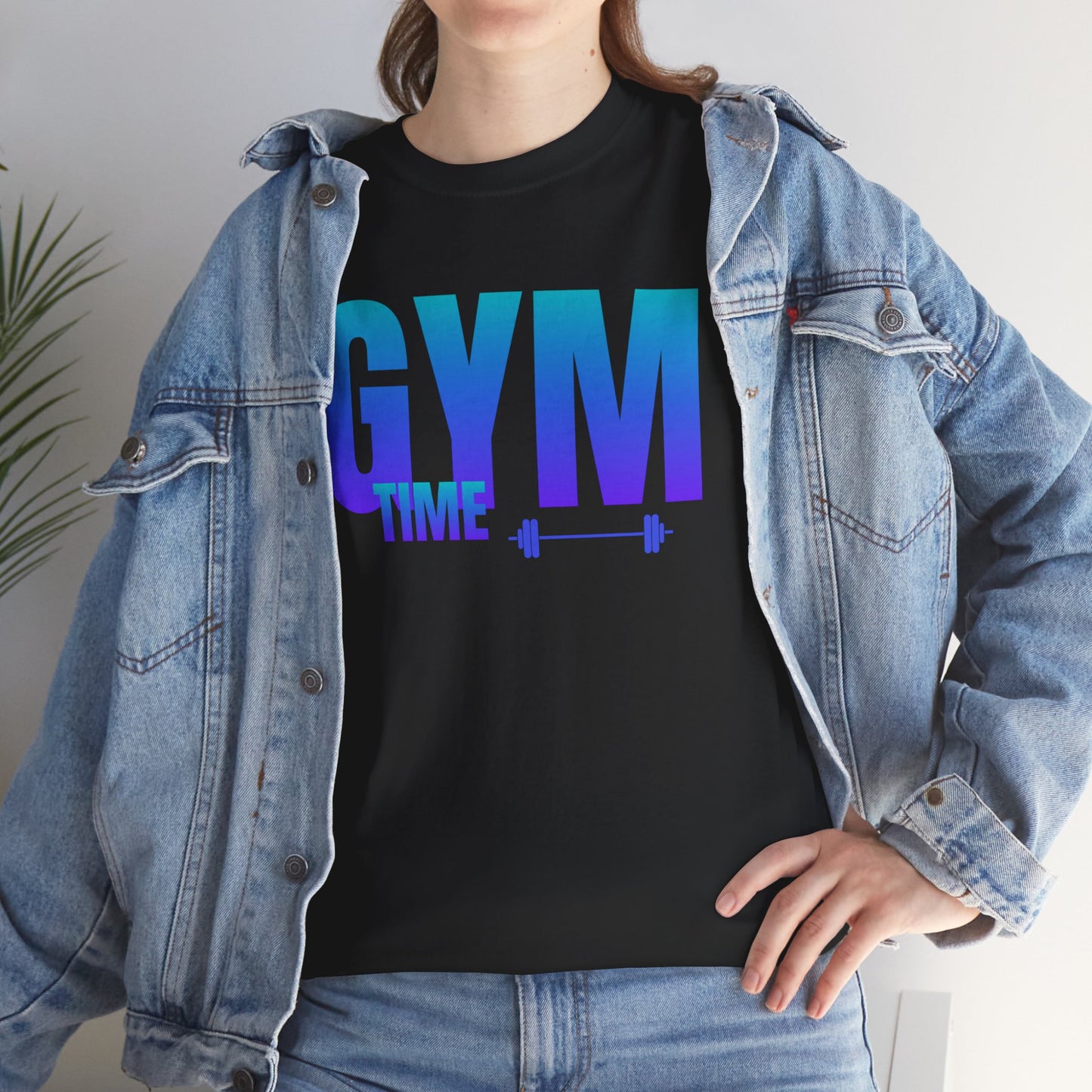 Gym Time Unisex Heavy Cotton Tee