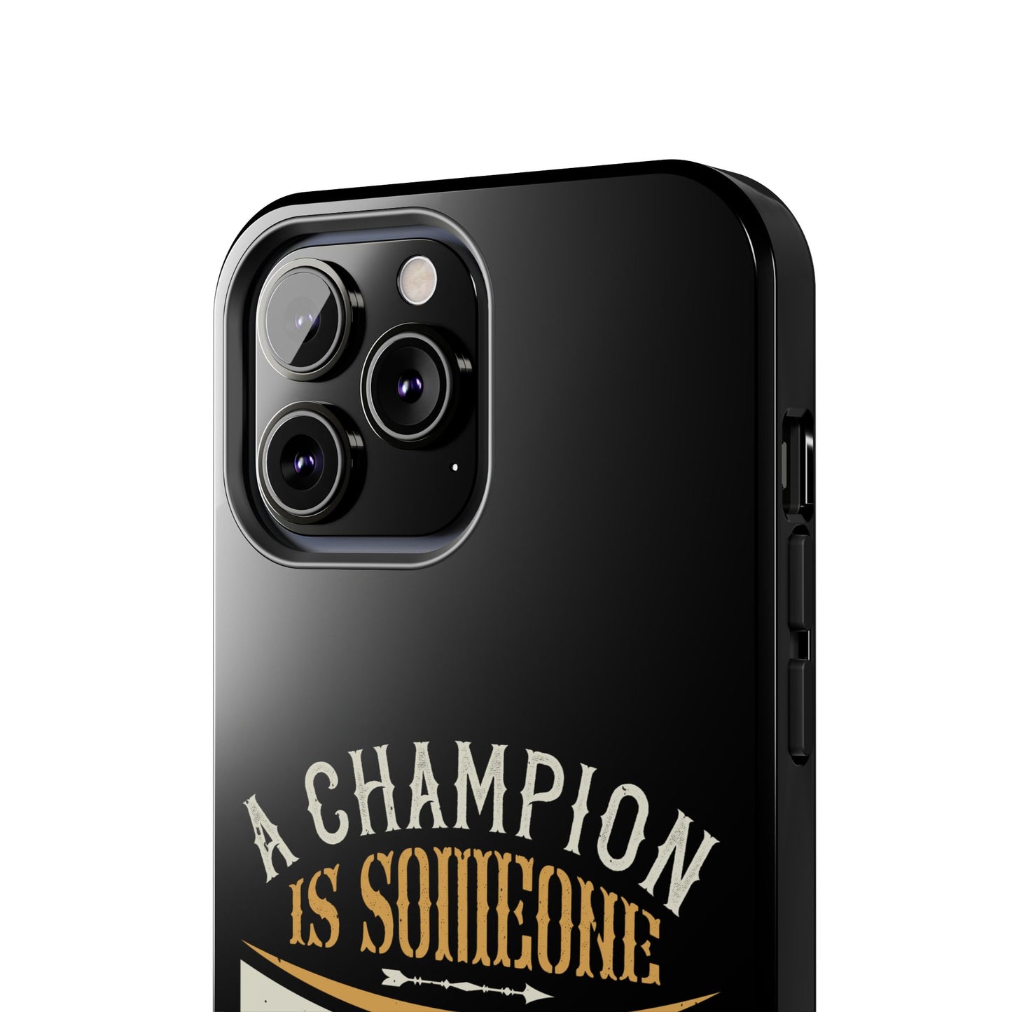 A champion is someone who gets up when he can't (Boxing)  / Tough Phone Cases