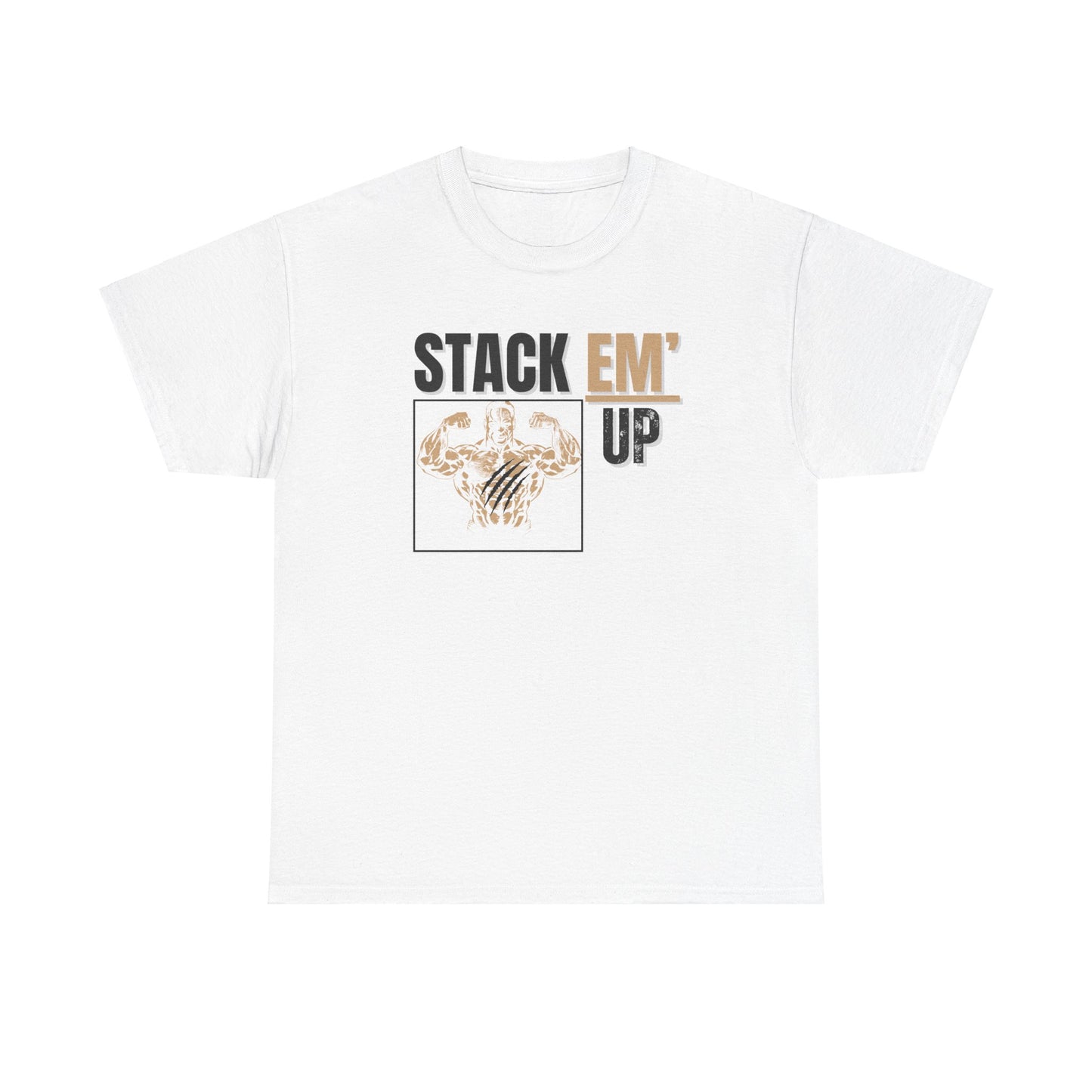 Stack Em Up  Unisex Heavy Cotton Tee