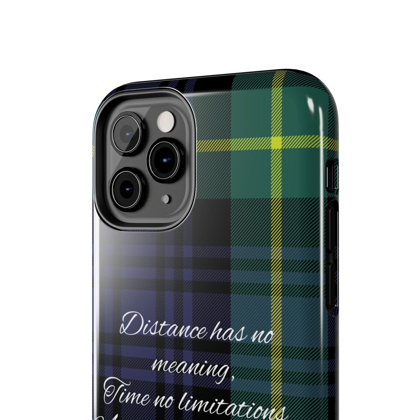 Green plaid version / Tough Phone Cases