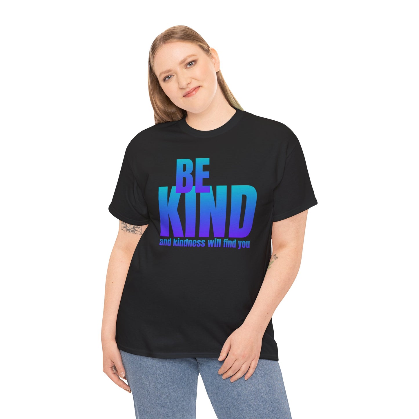 Be kind quote Unisex Heavy Cotton Tee