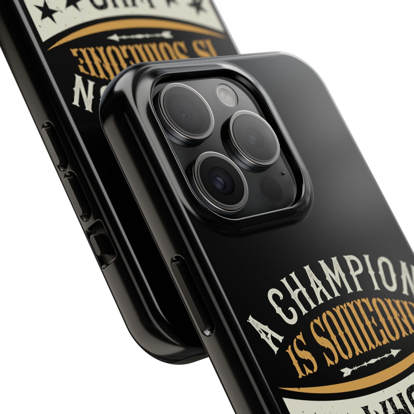 A champion is someone who gets up when he can't (Boxing)  / Tough Phone Cases