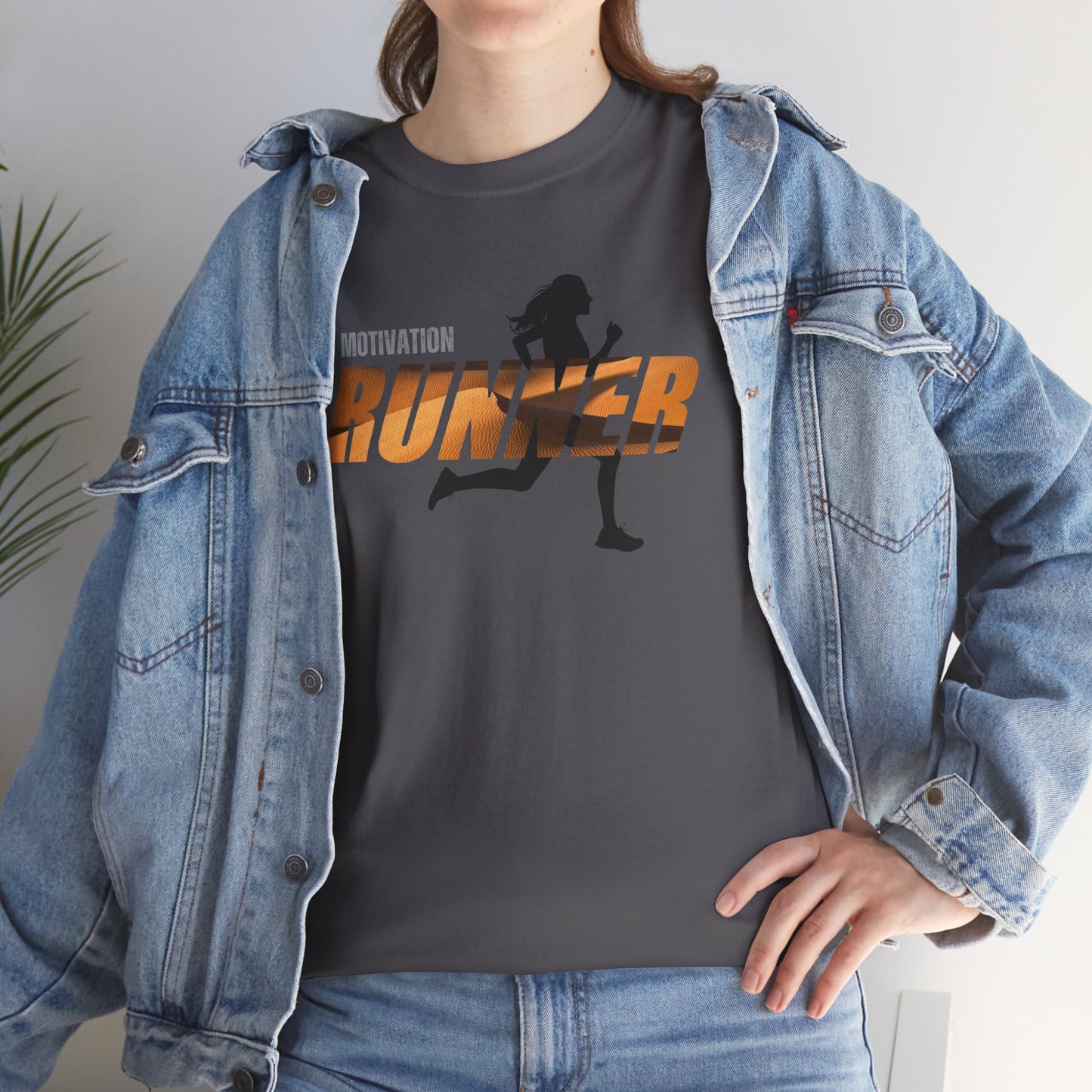 I am a Runner Unisex Heavy Cotton Tee