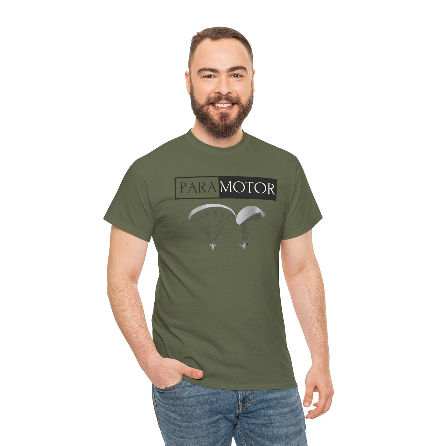 Paramotor Unisex Heavy Cotton Tee