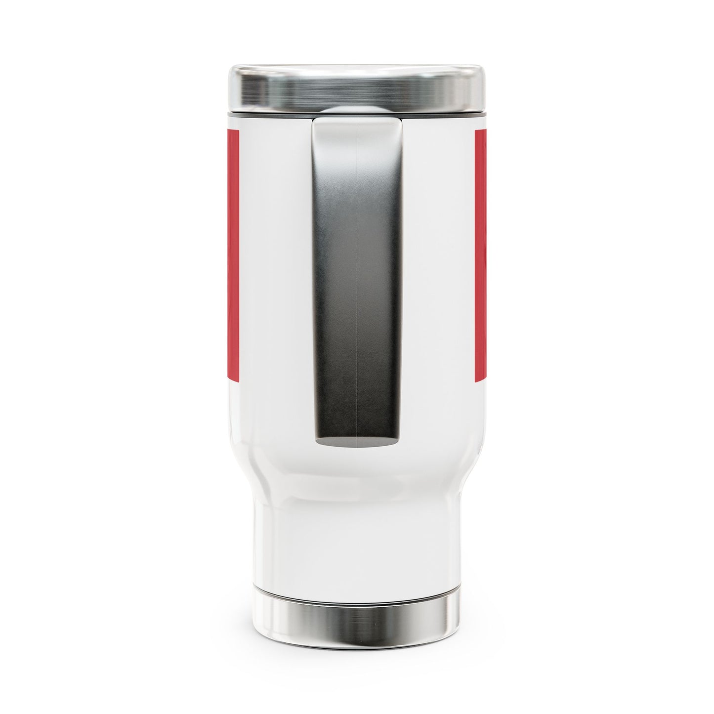 Deadlift Day / Stainless Steel Travel Mug with Handle, 14oz
