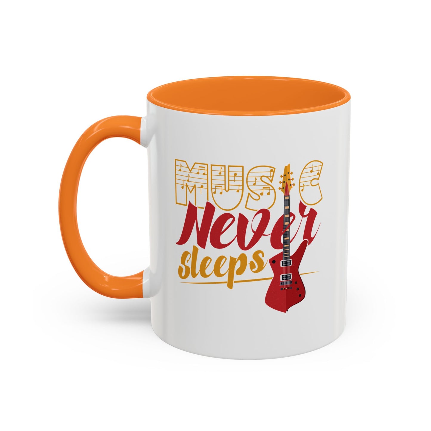 Music Never Sleeps / Colorful Mugs (11oz, 15oz)